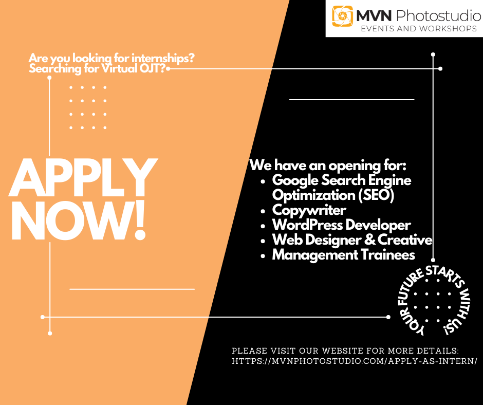 Apply as Intern | MVN Events and Workshops