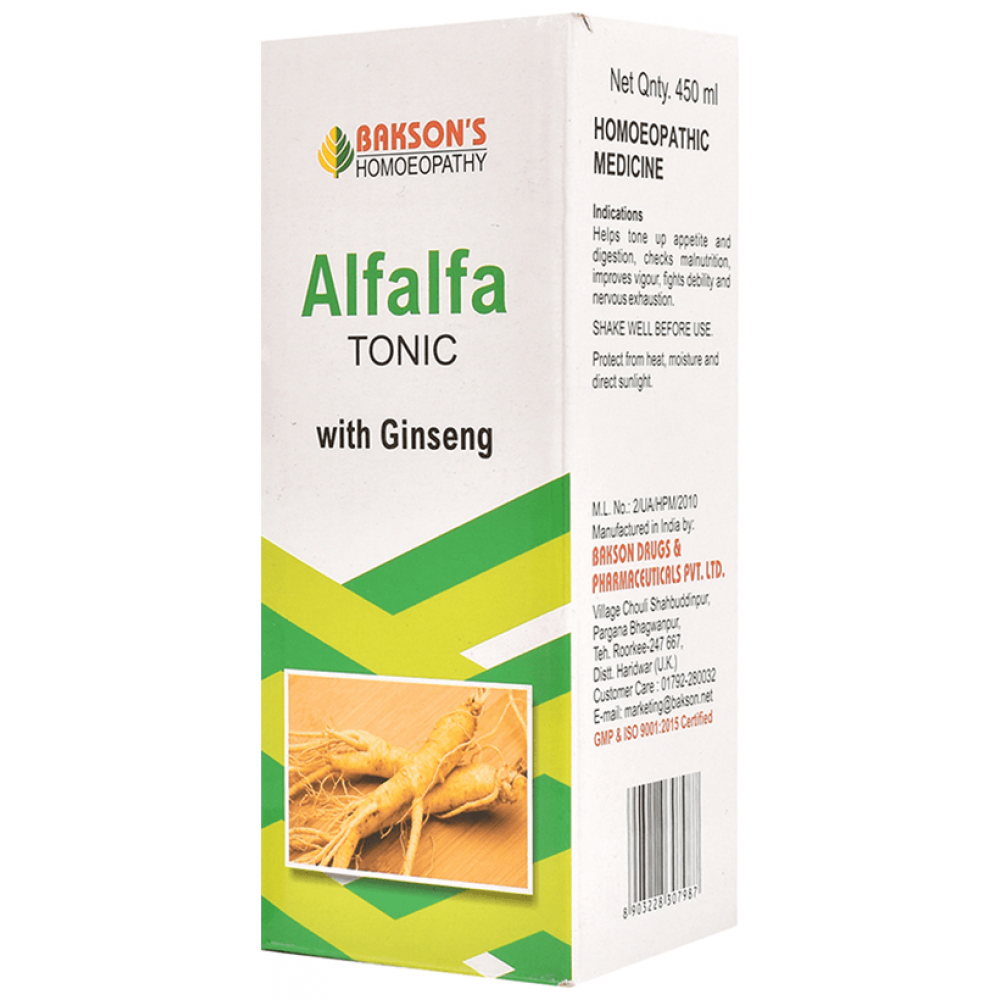 Bakson Alfalfa Tonic-Homeonherbs