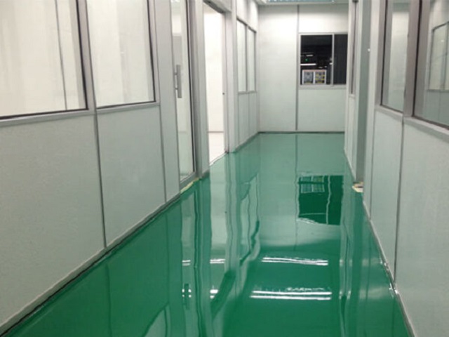 Thi Công Sơn Epoxy Hệ Lăn Trọn Gói Giá Rẻ
