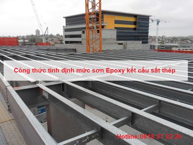 Định mức sơn epoxy chống rỉ sắt thép