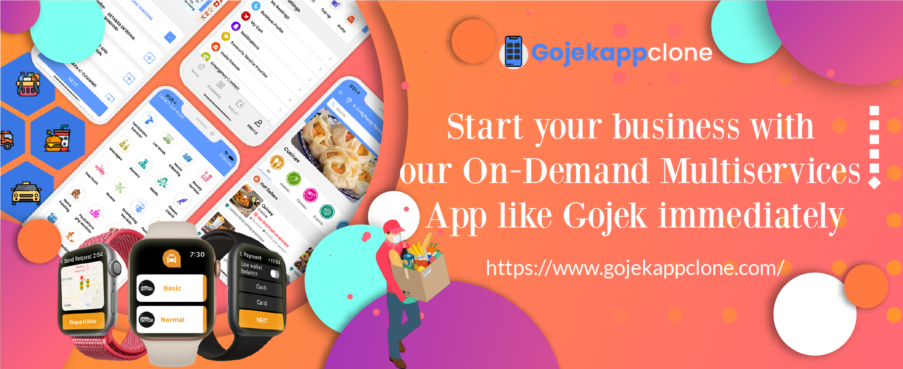 Get Ready Made Multi Service App With Gojek Clone