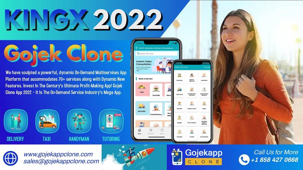 Gojek Clone: Smart and Advanced Technology Mobile Application