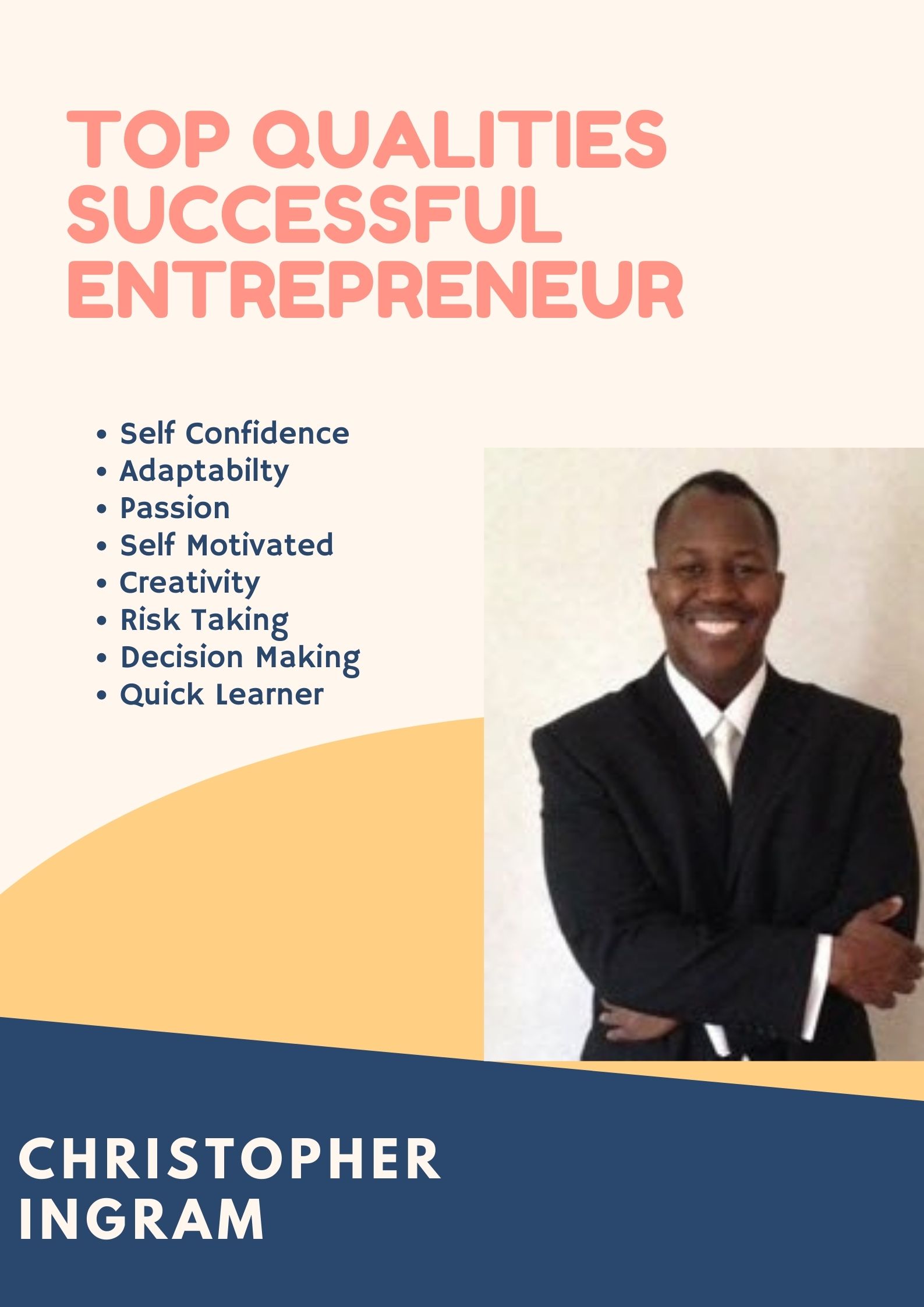Christopher Ingram Good Entrepreneur