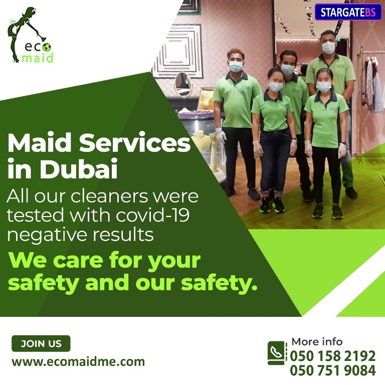 Maid service Dubai and Cleaning services Dubai-EcomaidMe