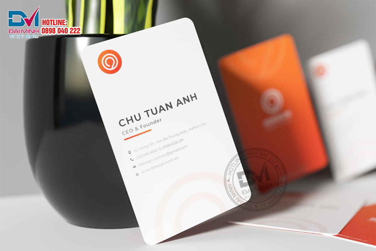 Mau card visit nail dep