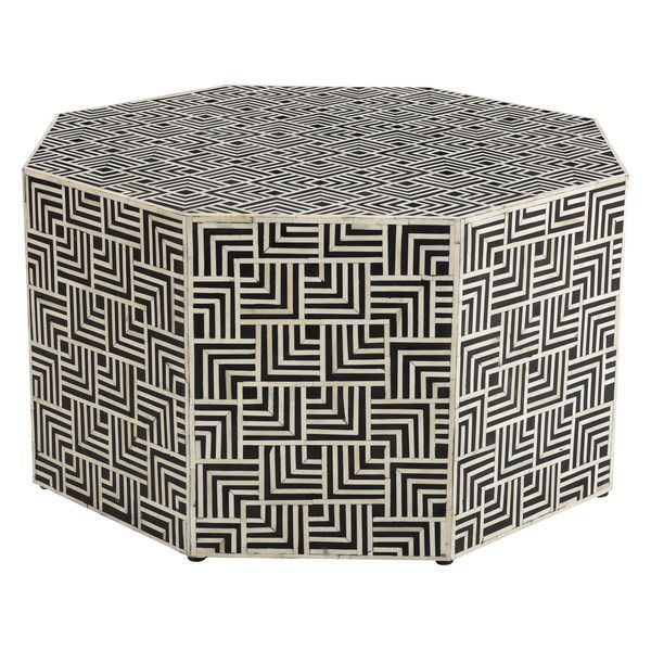 Handmade Bone Inlay Coffee Table