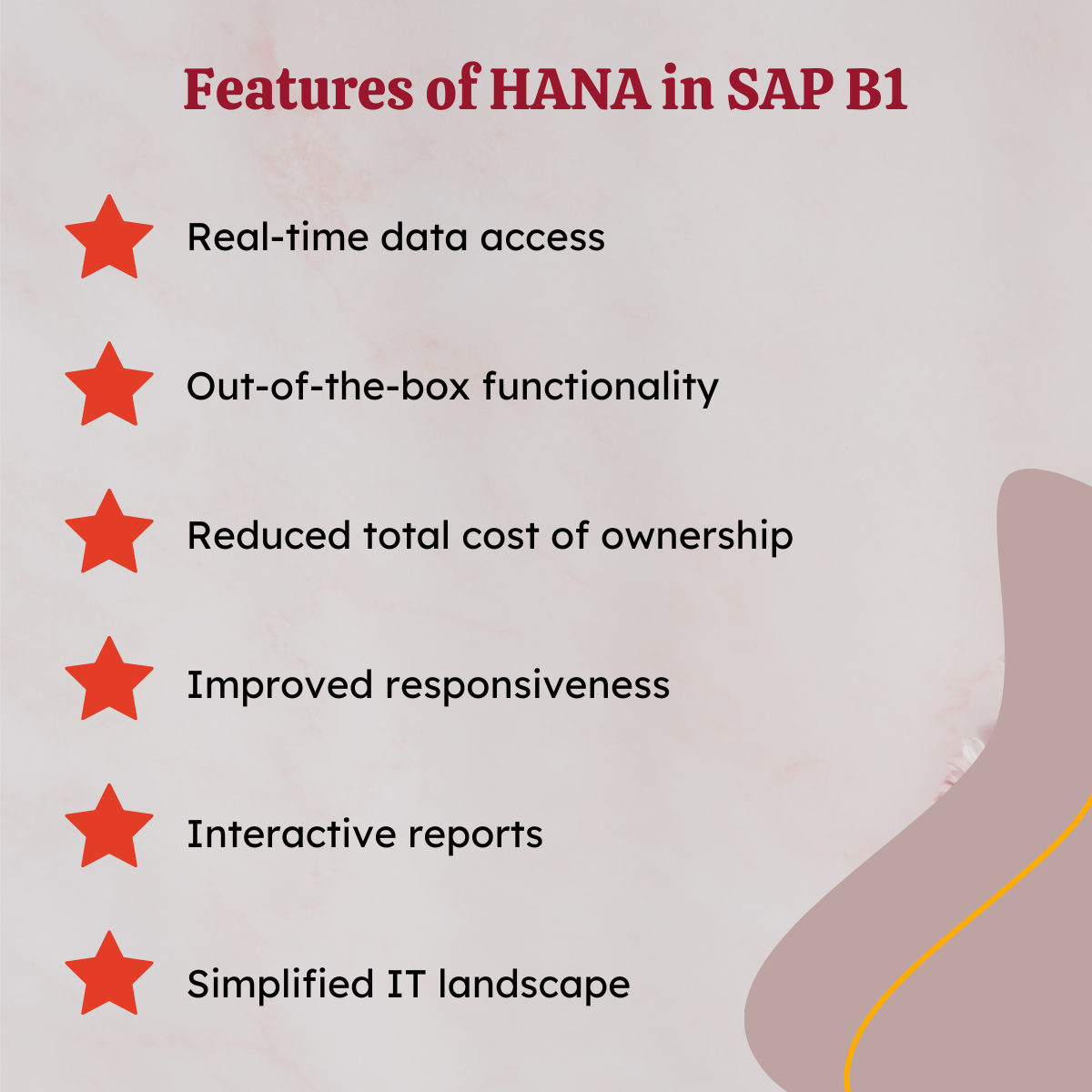 What is SAP Business One (B1) HANA?