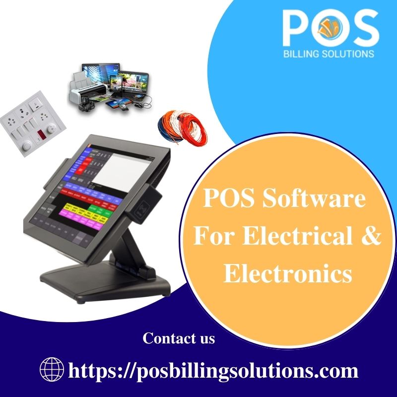 POS Software for Electrical and Electronics | Raga Designers