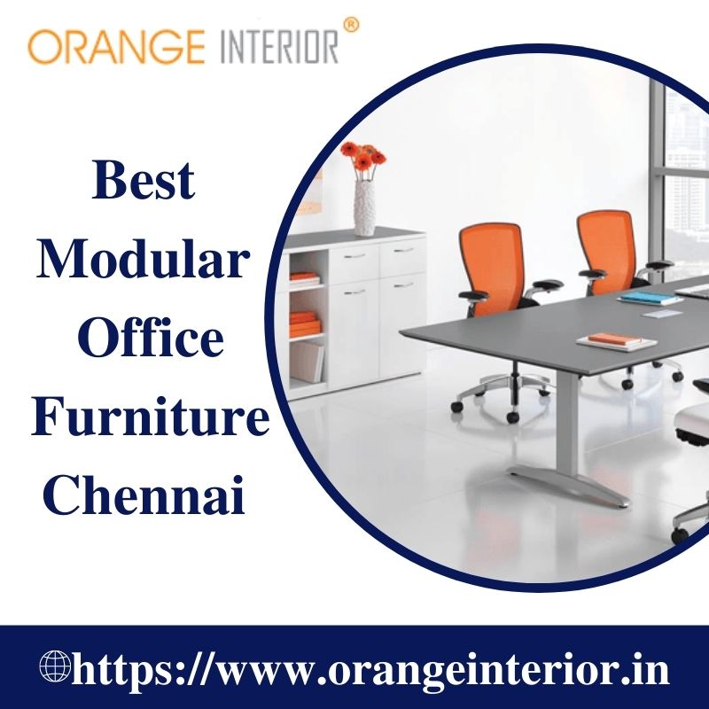 Best Modular Office Furniture Chennai | Orange Interior