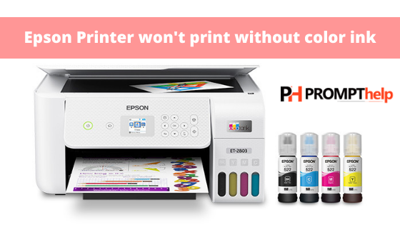 How Do I Get My Epson WF3720 to Print Black and White Only?