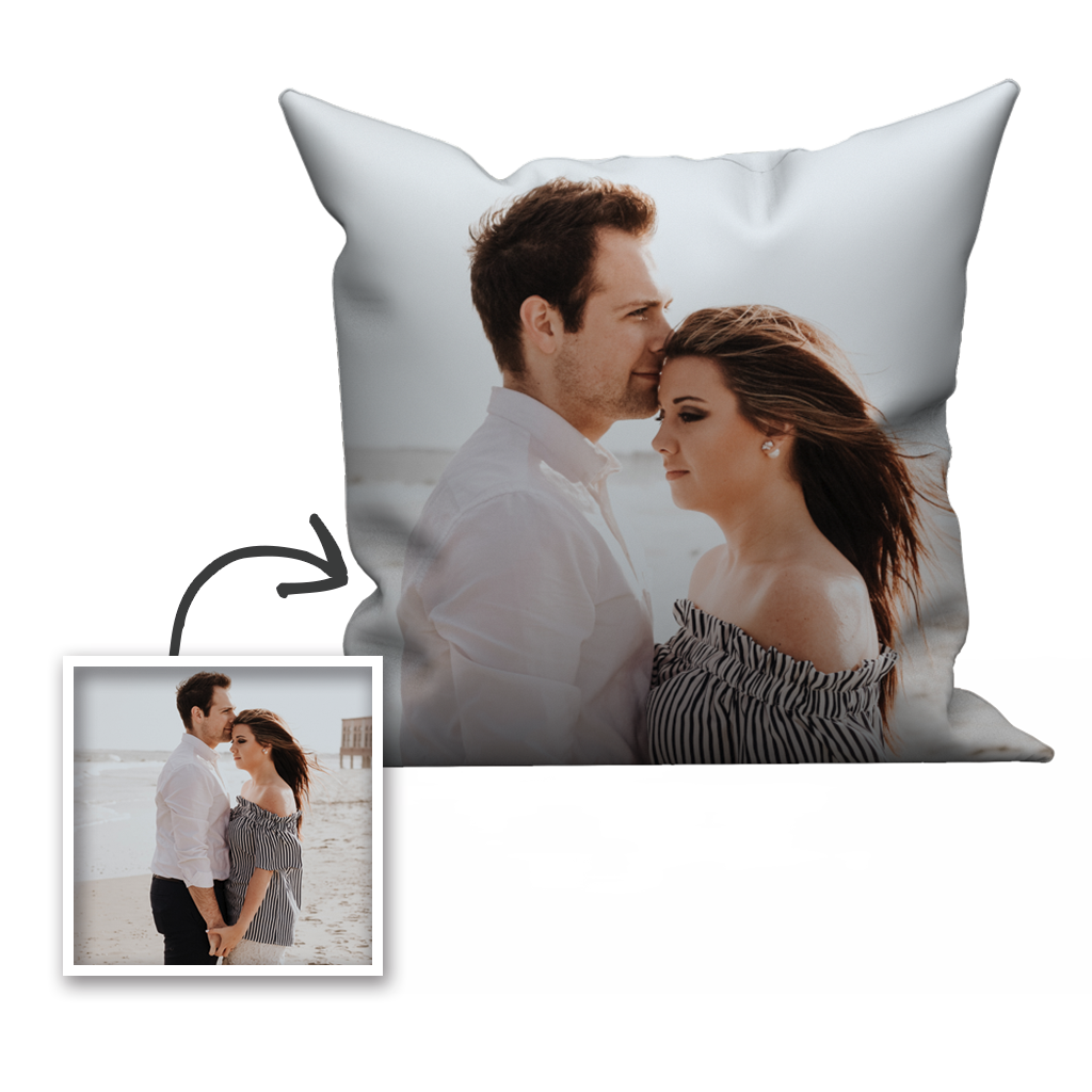 Custom Face Pillow With Funny Monogram - A Unique and Funny Gift Idea