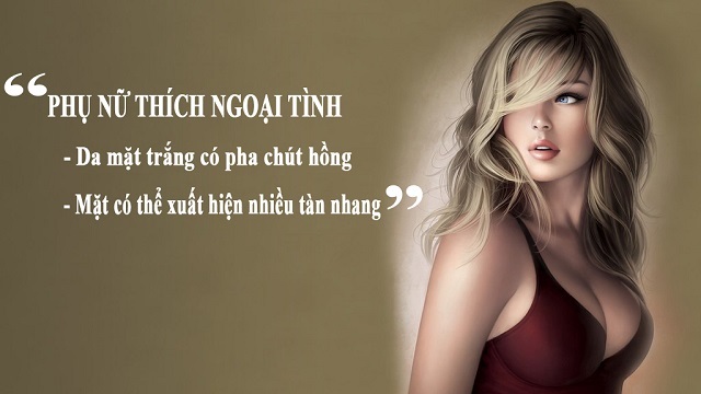 Mẫu phụ nữ thích ngoại tình