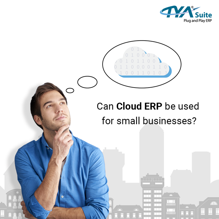 Can cloud ERP be used for small businesses?