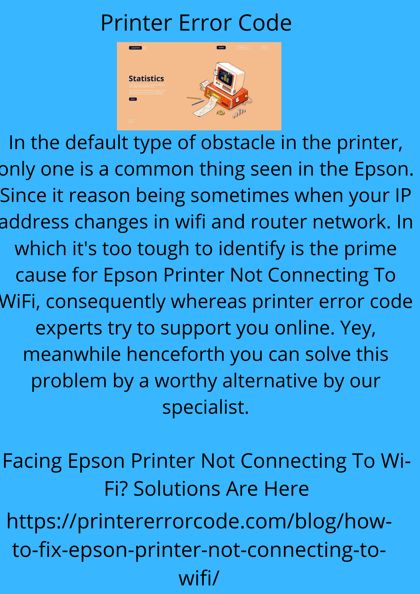 Facing Epson Printer Not Connecting To Wi-Fi? Solutions Are Here