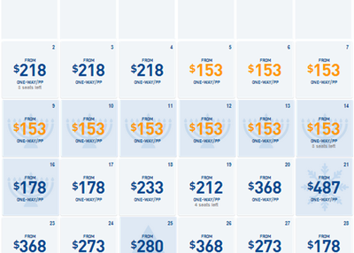 How to Get Southwest Airlines Low-Fare Calendar?