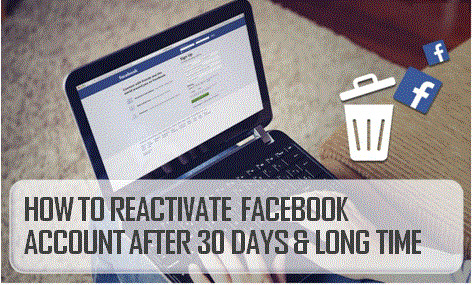 How To Reactivate Facebook Account After 30 Days & Long Time