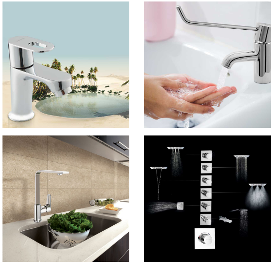 Modern Bathroom accessories, faucet  wash basin|Kerovit