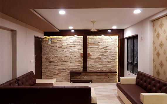 Brown Sandstone slabs in bhilwara, Rajasthan India