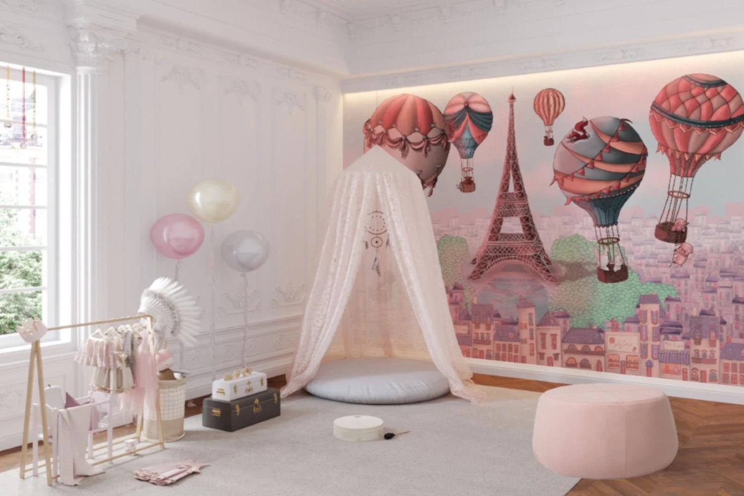 Attractive Kids Bedroom Wallpaper