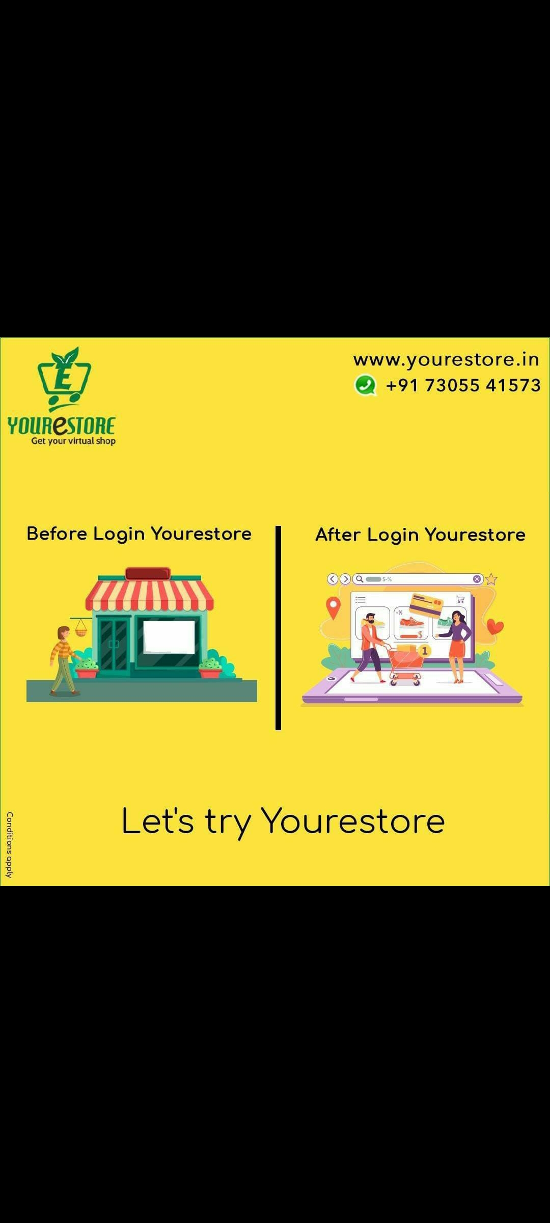 Importance of presence of online e-store