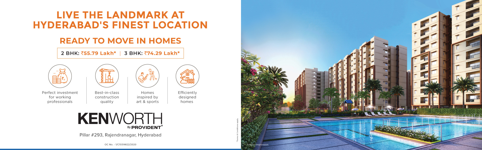 2 Bhk Flat in Rajendranagar