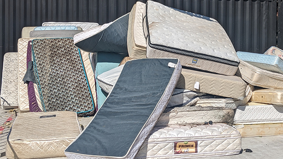 From trash to treasure: The environmental argument for mattress recycling