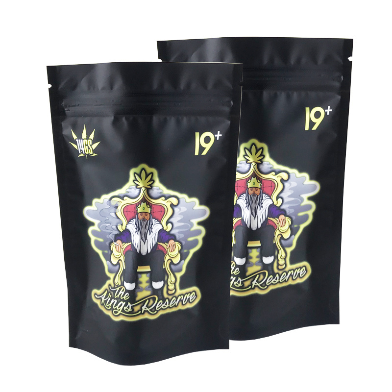 Custom Zip Lock THC Mylar Bags