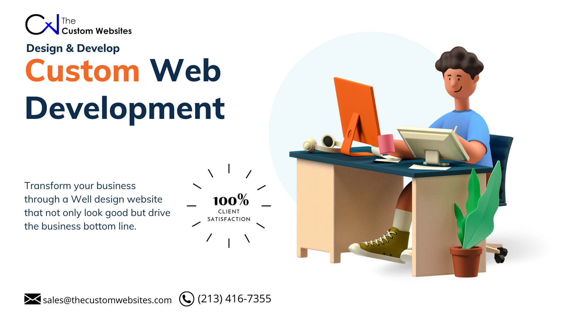 Let’s Create Your First Custom Build Website