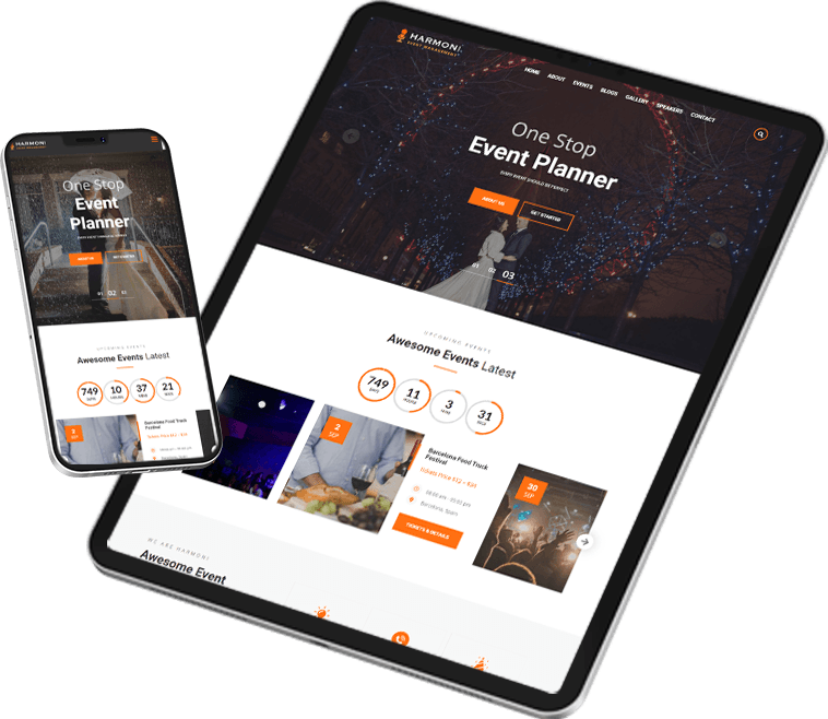 Harmoni- Best Event Management WordPress Theme | Jthemes Studio