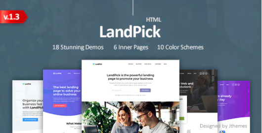 Premium Multipurpose Landing Pages Bootstrap 4