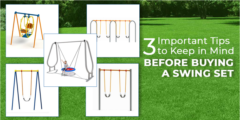 3 Important Tips to Keep in Mind Before Buying a Swing Set - ArihantPlay