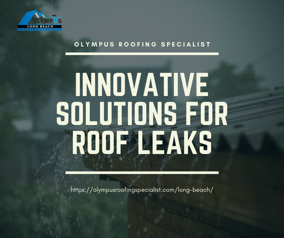 Innovative Solutions for Roof Leaks