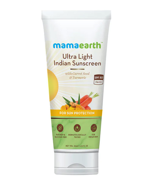 Buy Online Mamaearth Ultra Light Indian Sunscreen | TabletShablet