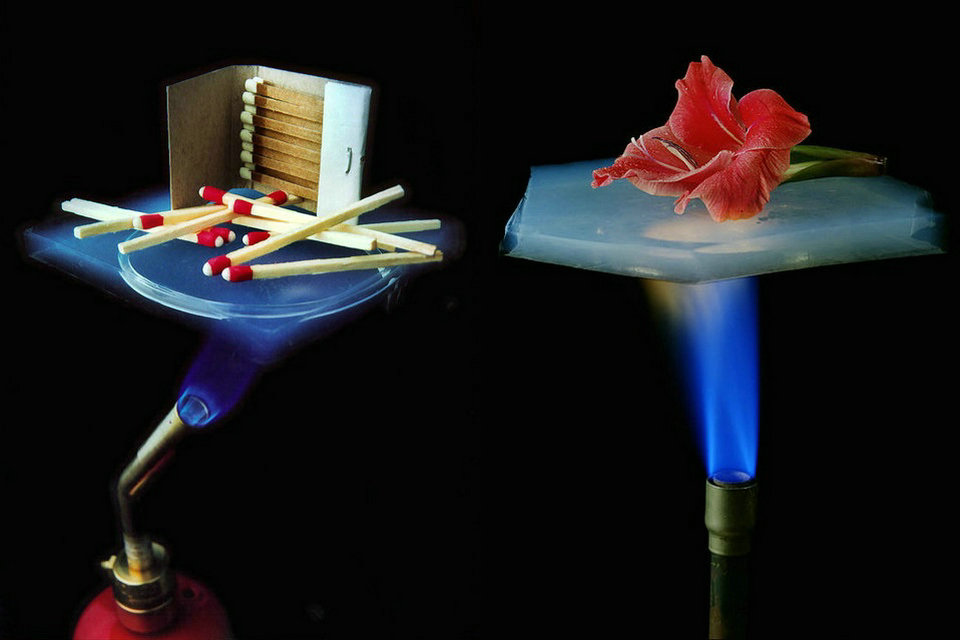 Aerogels are the lightest solid materials discovered