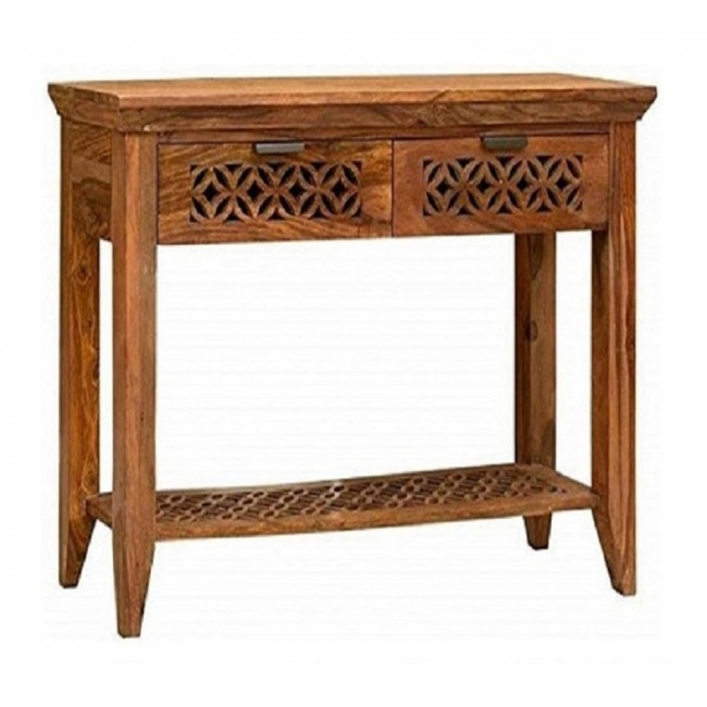 Solid Rustic Wooden Modern Antique Handmade Console Table