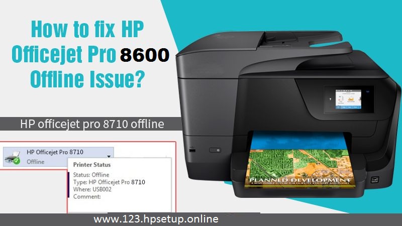 How to Fix HP Officejet Pro 8600 Offline Issue?