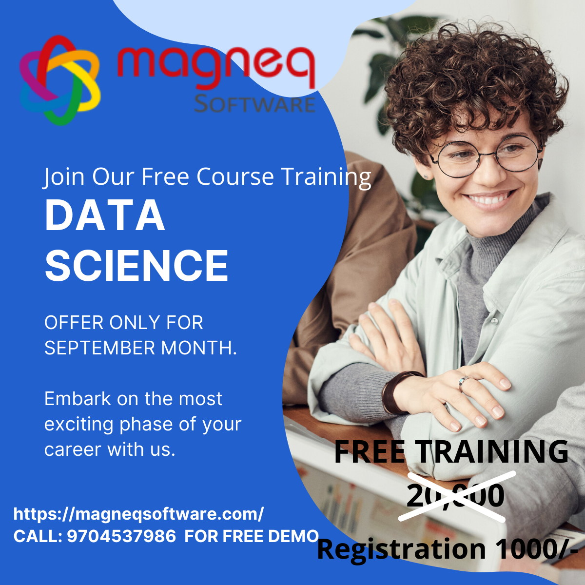 Data Science Free Training ONLINE/OFFLINE.
