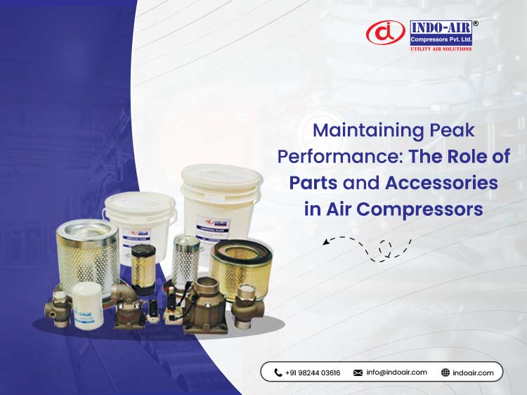 Maintaining Peak Performance: The Role of Parts and Accessories in Air Compressors