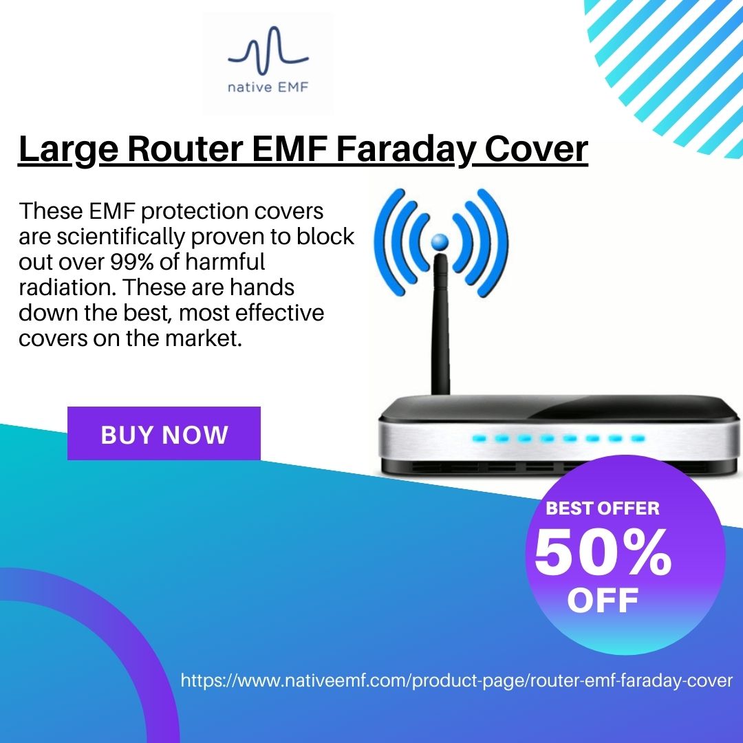 Large Router EMF Faraday Cover