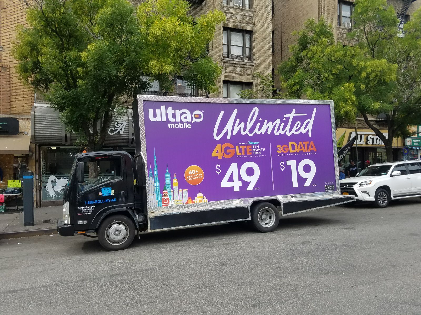Mobile Truck Advertising NYC