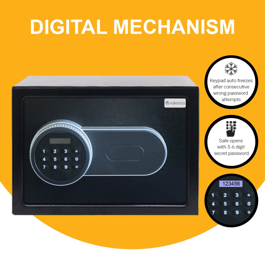 Salvo Electronic Digital Security Safe