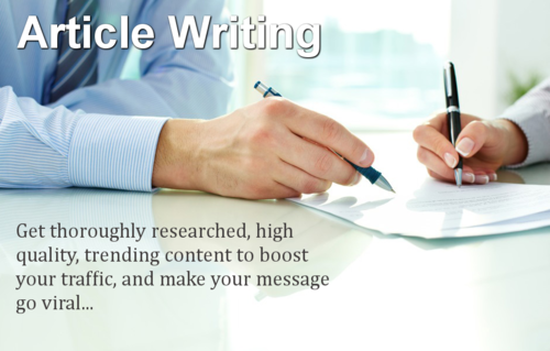 Professional Article Writing Service at Cheap