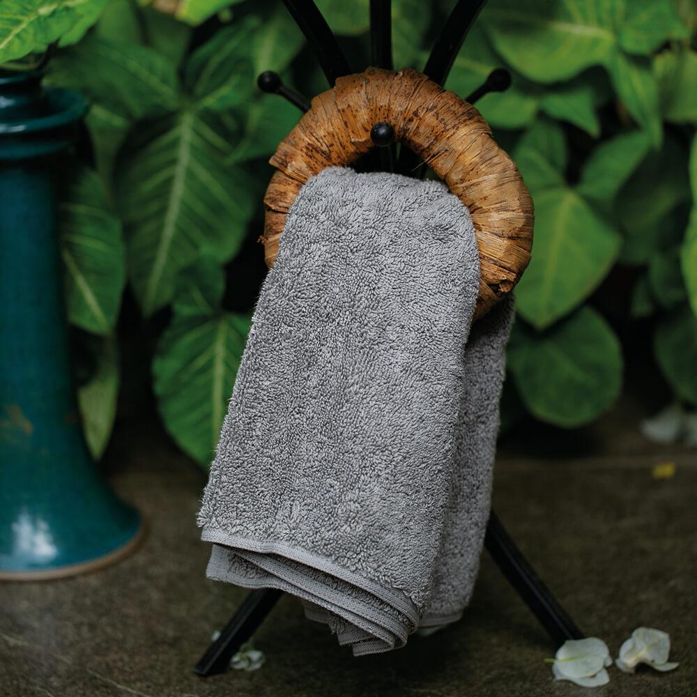 Wardha Indulgence Hand Towel GREY - Misty Peaks