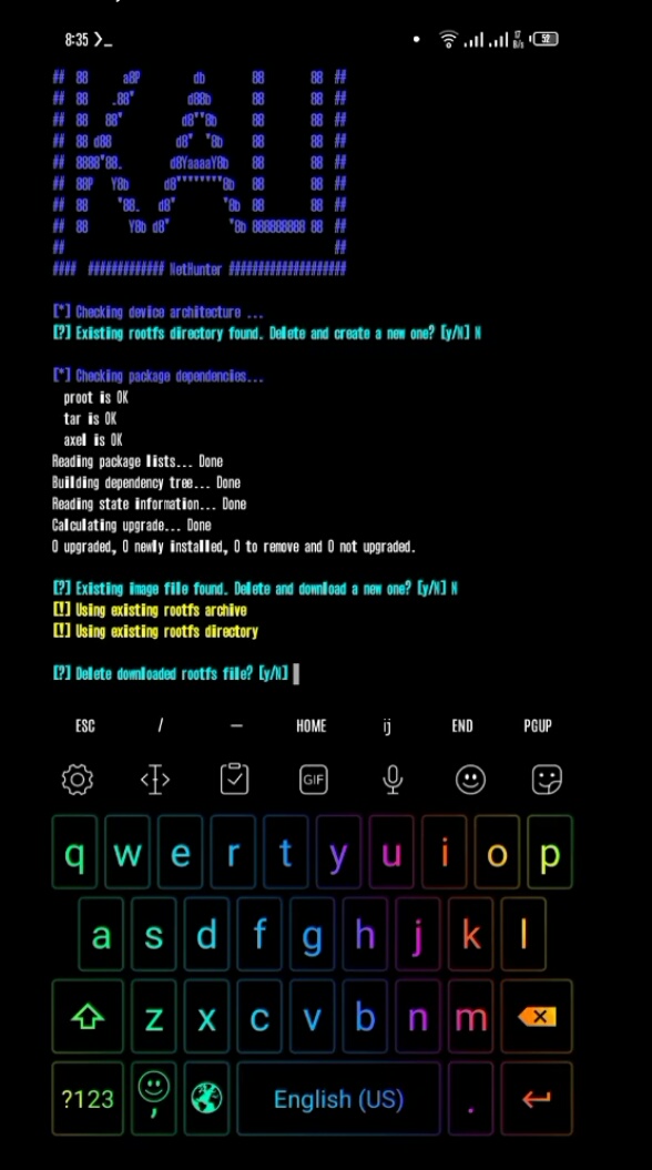 How to install kali-linux in Android?