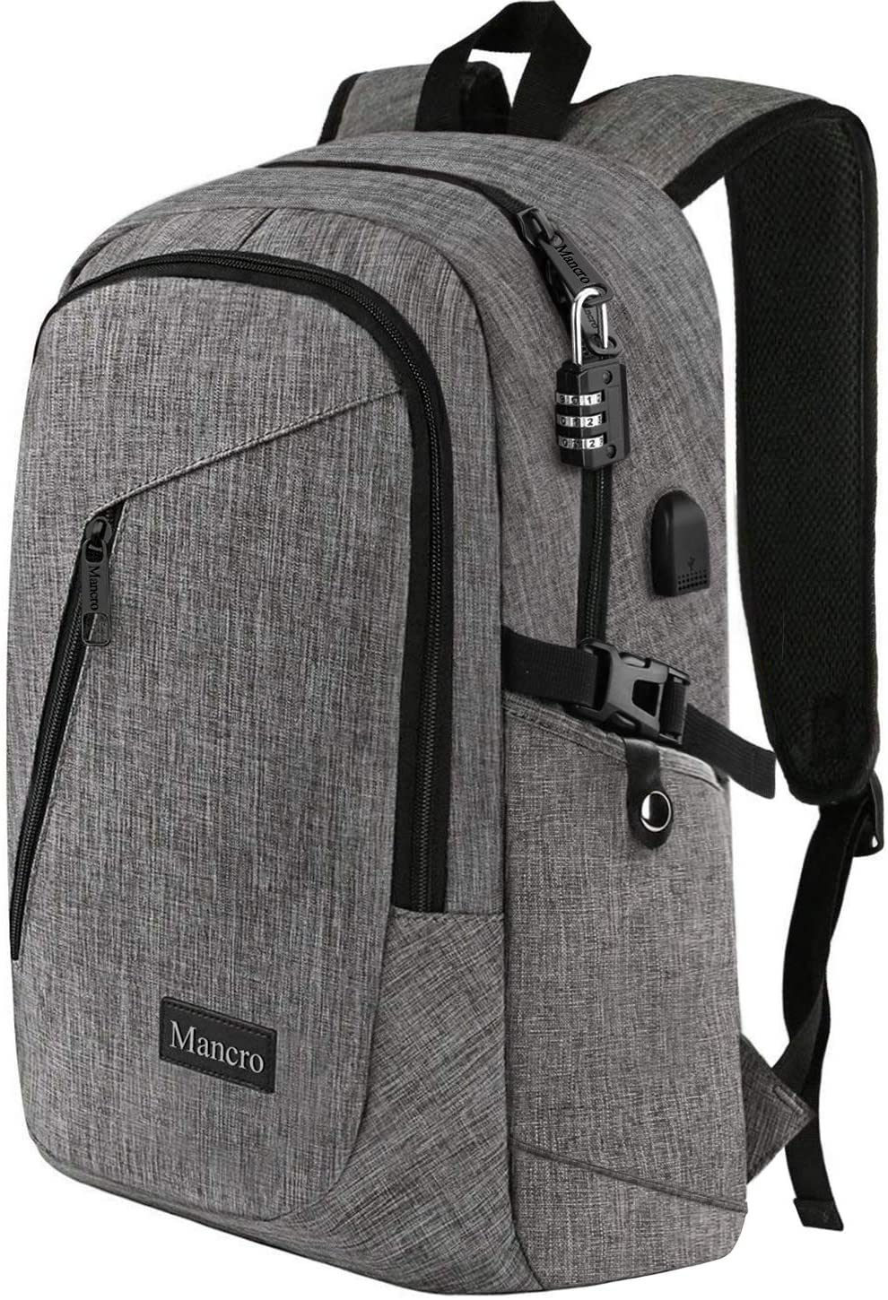 Mancro Backpack - Great for Office & College