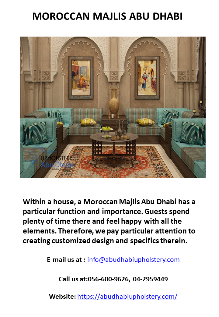 MOROCCAN MAJLIS ABU DHABI