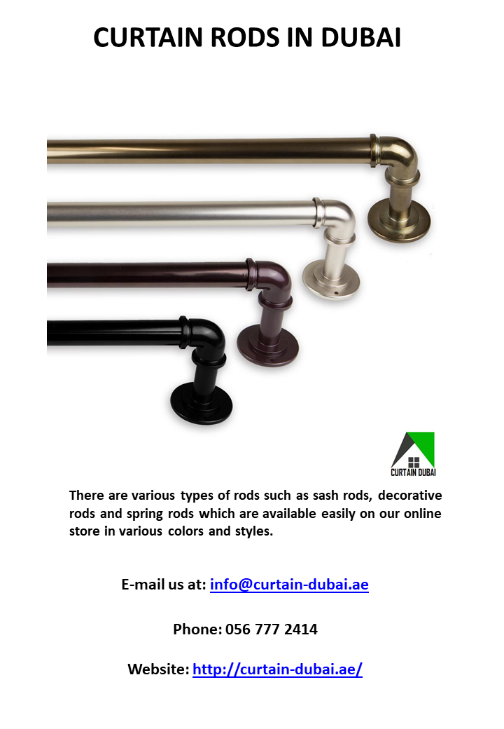 CURTAIN RODS IN DUBAI