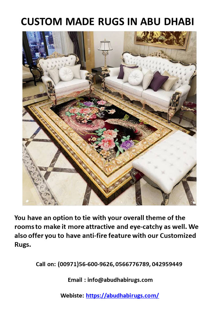 CUSTOM MADE RUGS IN ABU DHABI