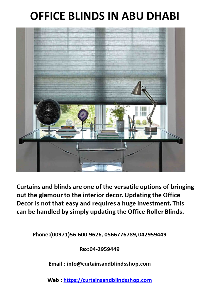 OFFICE BLINDS IN ABU DHABI