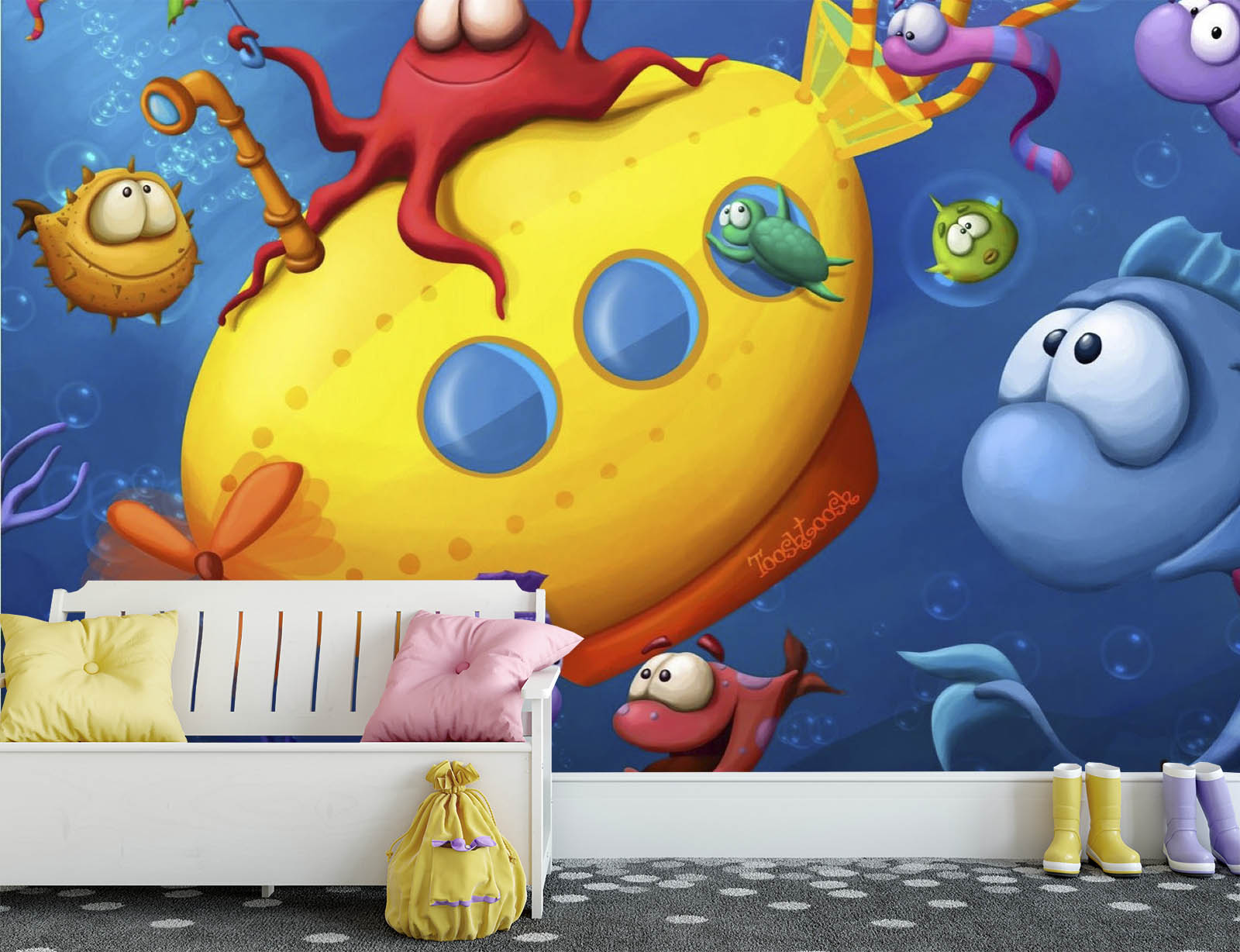 Fototapety 3D na ścianę dla dzieci